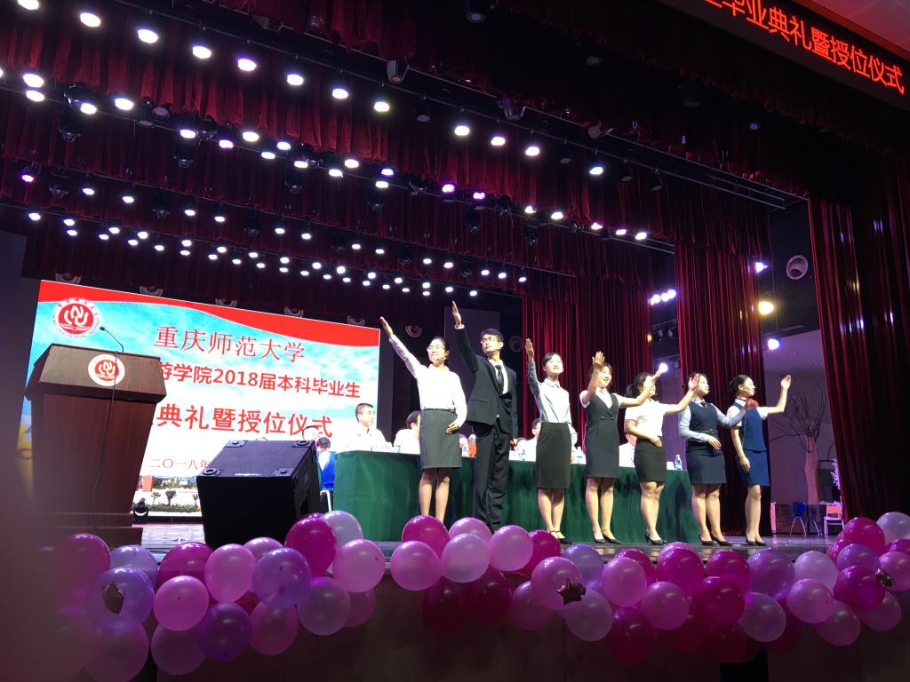 学弟、学妹们送祝福